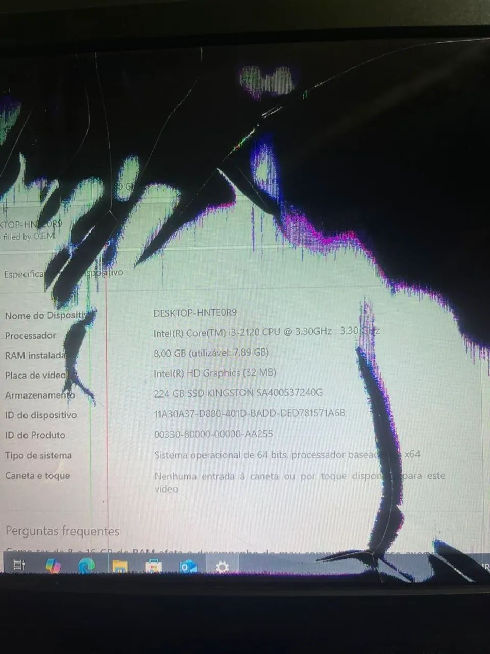 Computador i3 com defeito  - Foto 3