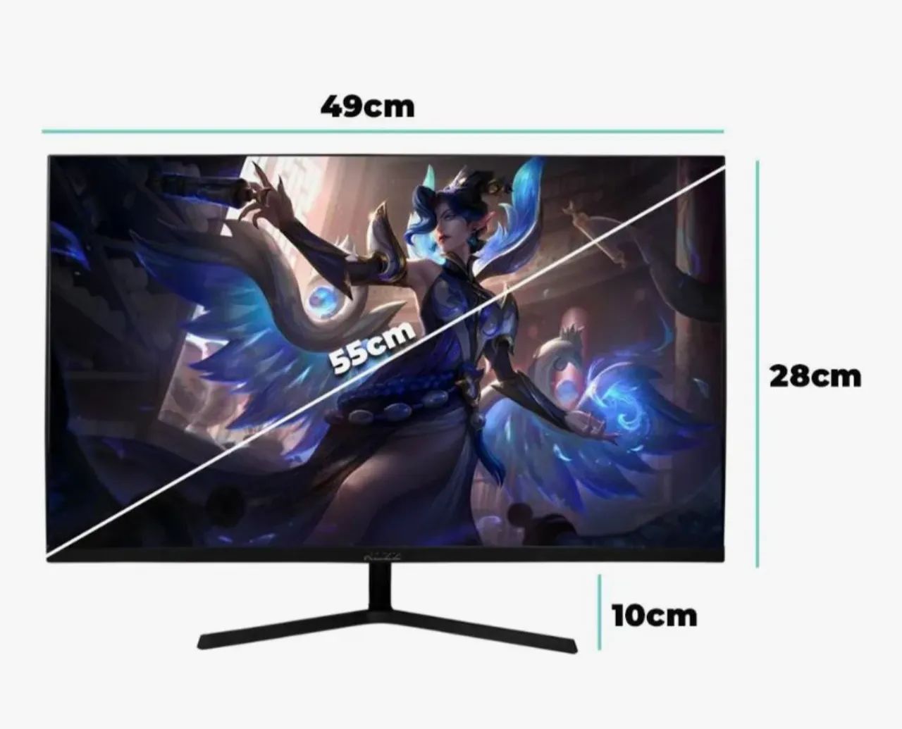 Monitor Gamer Home 22" Full Hd Redução Luz azul Hdmi 100hz - Foto 3