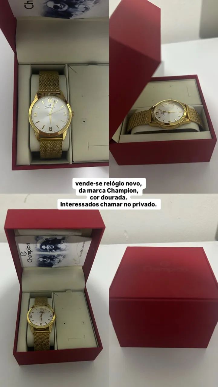 VENDE-SE RELÓGIO CHAMPION