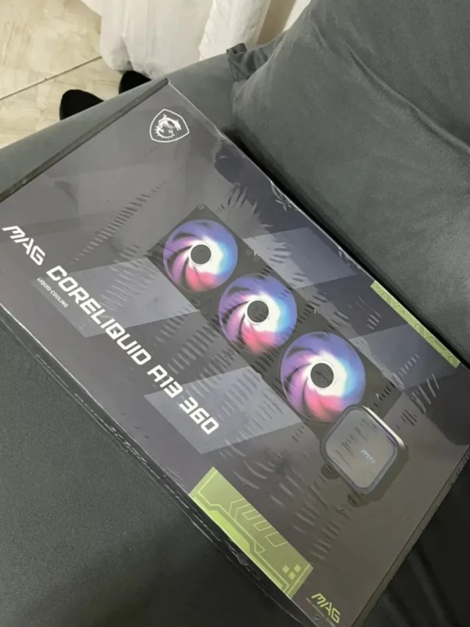 Water Cooler MSI MAG com 3 Fans | 360mm + ARGB GEN2