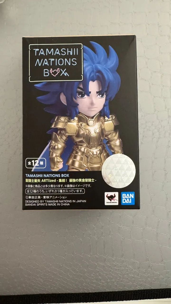 Saint Seiya Figure Boneco Tamashii Nations Box Aiolos