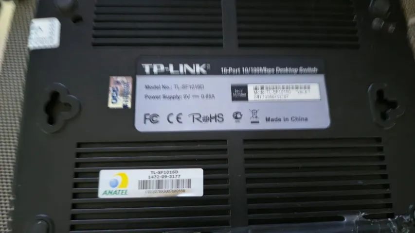 Switch Tp-link Tl-sf1016d 16 Portas Fast - Usado - Foto 3