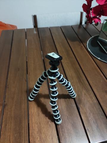 Suporte tipo tripé polvo smartphone e câmera - Foto 4