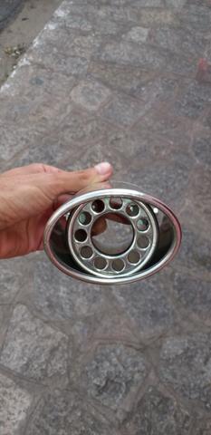 Ponteira esportiva em aço inox ! aceito cartão de crédito - Foto 2