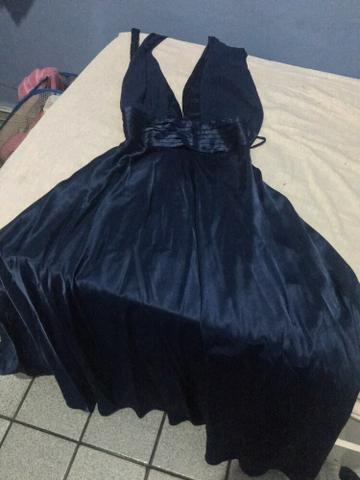 Vestido longo de Cetim - Foto 3