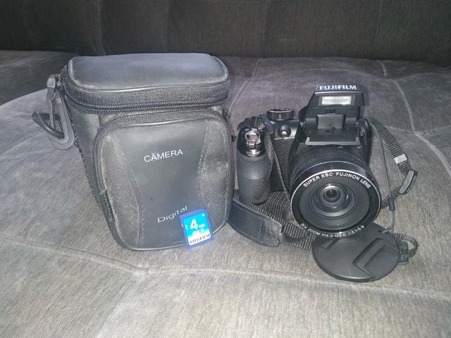 Câmera Fujifilm finepix S4500 + Bolsa + Cartão 4gb - Foto 2