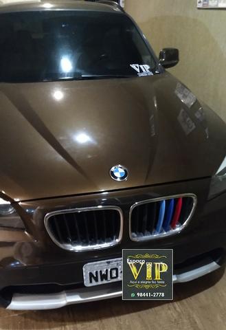 BMW X1 Sdriver 18i Marrom e bancos Bege - Foto 9