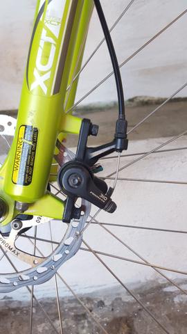 Trocador Shimano Torney com Freios a disco promax embutidos