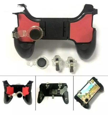 Gamepad 5 em 1 com gatilho + Analógico para jogos free fire - Foto 4