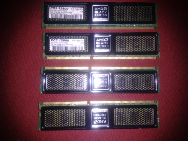 Memorias ddr3 4x2 8.GB 1600Mhz OCZ Black Edition - Foto 4