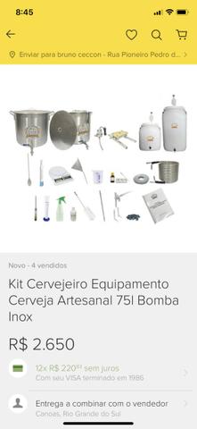Kit cerveja artesanal