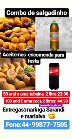 Combo de salgados