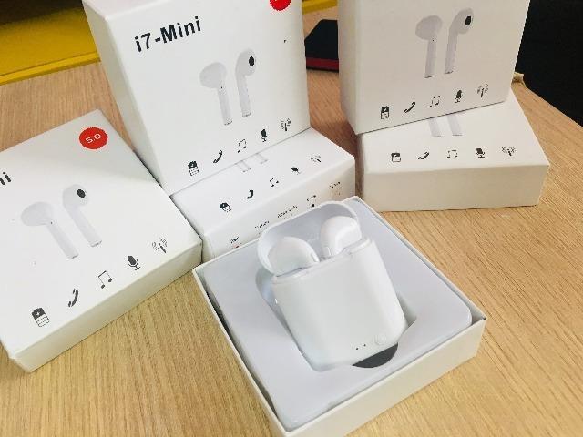 R$ 45 Fone Bluetooth i7 mini - Foto 6