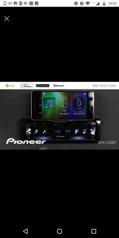 Auto Rádio Pioneer Sph - c10bt Bluetooth Smart sync - O MAIS TOP - Apenas 2 meses de uso - Foto 2