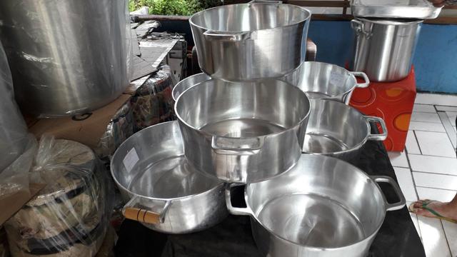 Panelas de alumínio batido de todos tamanho - Foto 2