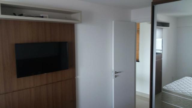 Flat no Unique Mobiliado(49m²)/último andar/nascente/frente mar/melhor posição de 49m2 - Foto 4
