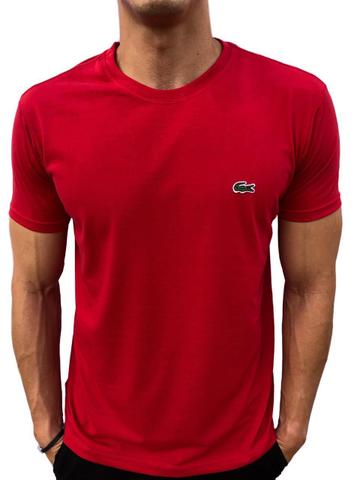 Camisa lacoste vermelha