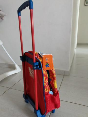 Mochila escolar infantil patrulha canina menino ou menina - Foto 2