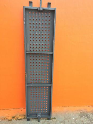 Pisos Metálicos 1,50m x 0,37m Reforçado -Novo - Foto 5