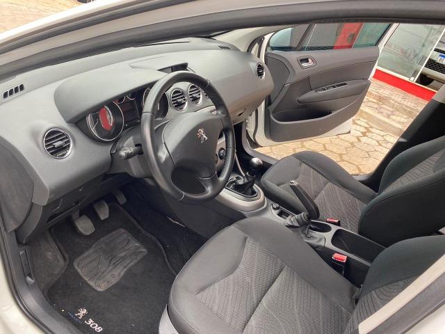 Peugeot 308 2013 Branco 1.6 impecável lindo na cor da moda - Foto 12