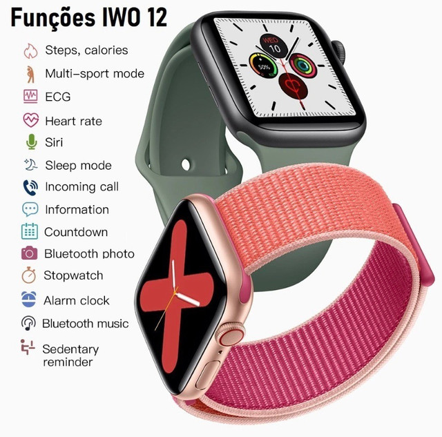 IWO 12 smartwatch inteligente PROMOÇÃO
