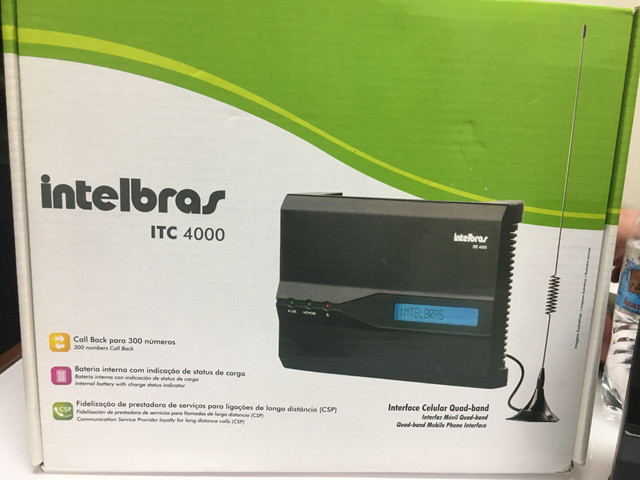 Interface celular Quad Band Intelbras ITC4000