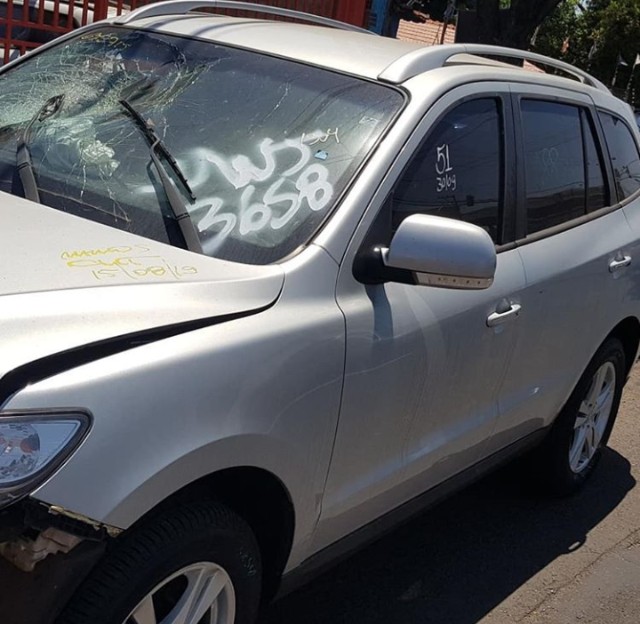 Santa fé 3.5 2013 Capo Motor Airbag Cambio Mecanica Farol Suspensão Porta Sucata - Foto 4