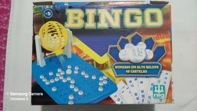 Jogo de bingo 48 cartelas