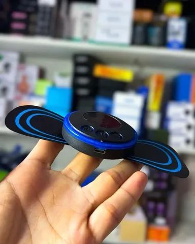 Mini Massageador Elétrico Muscular Recarregável  - Foto 3