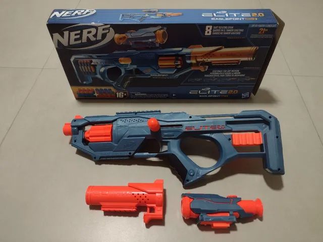 Lançador De Dardos Nerf Elite 2.0 Eaglepoint Hasbro - F0424