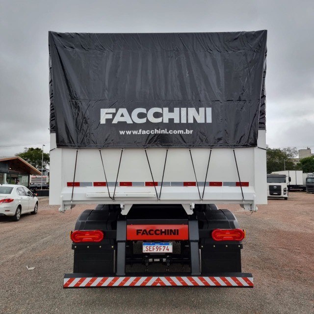 Carreta Basculante 52 m³ Facchini 2 caixas 2023 nova sem uso caçamba - Foto 2