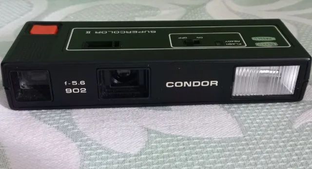 camera fotografica  condor 902 super color 2 linda com capa de couro - Foto 3
