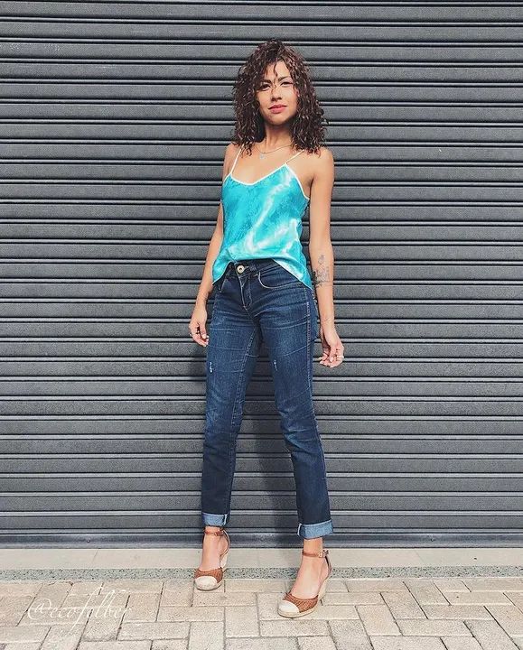 Calça jeans manequim 36 + blusa de presente - Foto 3