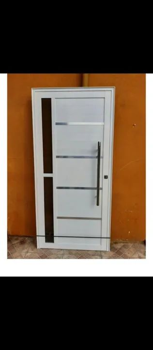 Portas de alumínio com vidro. Fazemos de acordo com o tamanho do seu vão. - Foto 4
