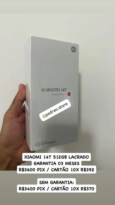 Xiaomi 14T 512gb Lacrado - Global