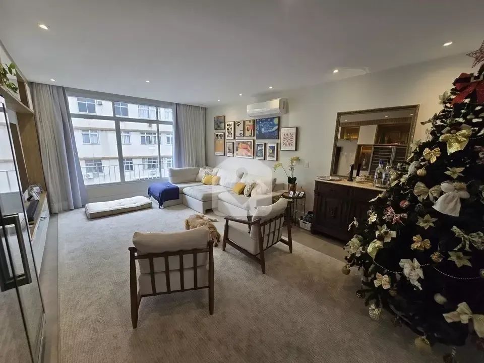 Apartamento reformado de 185m² com vaga em Copacabana - Foto 5