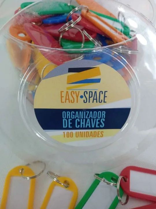 CHAVEIROS ORGANIZADORES DE CHAVES - 95 UNIDADES - Foto 2