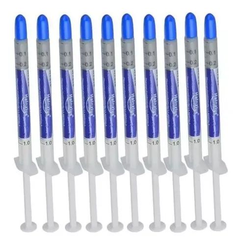 Kit C/10 Pasta Térmica Silver Prata Hy510 1g Pc Cpu Note Ps4