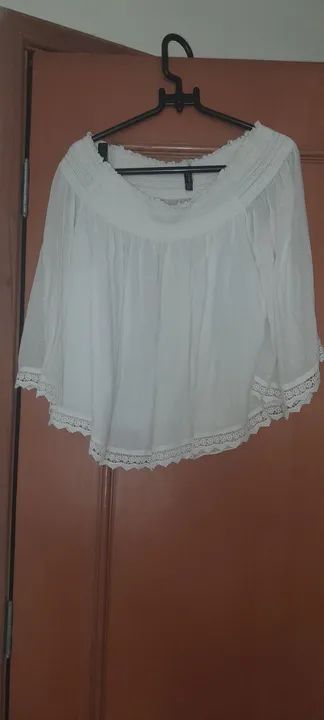 Blusa branca   - Foto 2