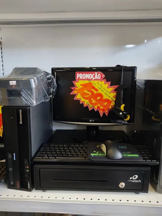 Kit PDV Completo Core 2 duo 4Gb 320 HD Só Venha conferir 