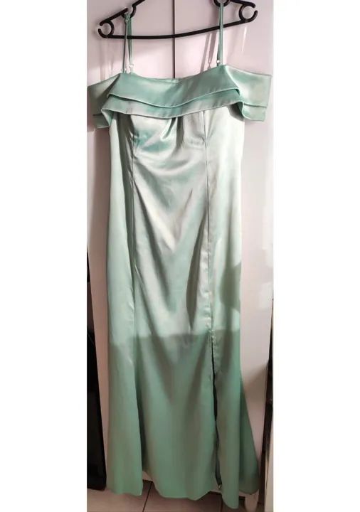 Vestido Longo Verde Menta - Foto 2