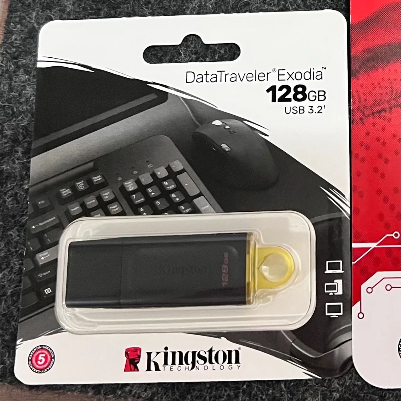 Pen Drive Kingston DataTraveler Exodia 128GB USB 3.2 - Foto 2