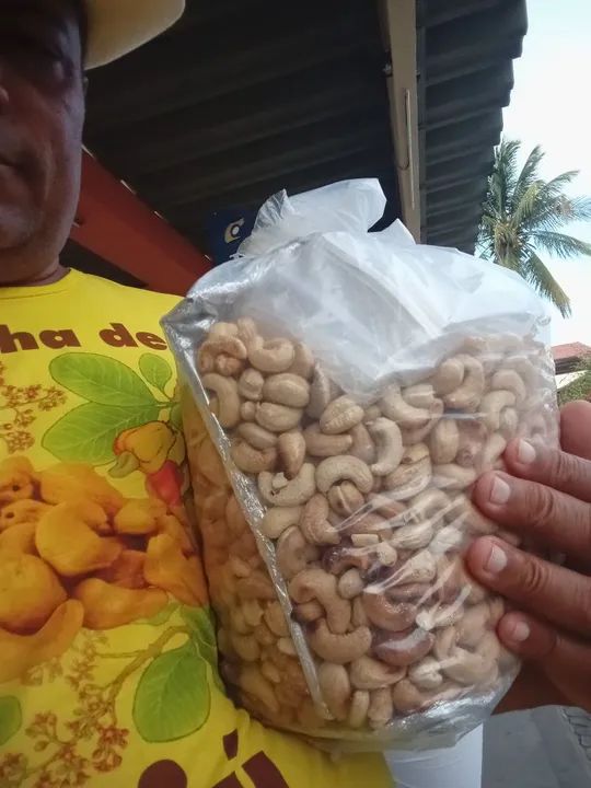 Castanhas de caju sem casca - Safra nova!