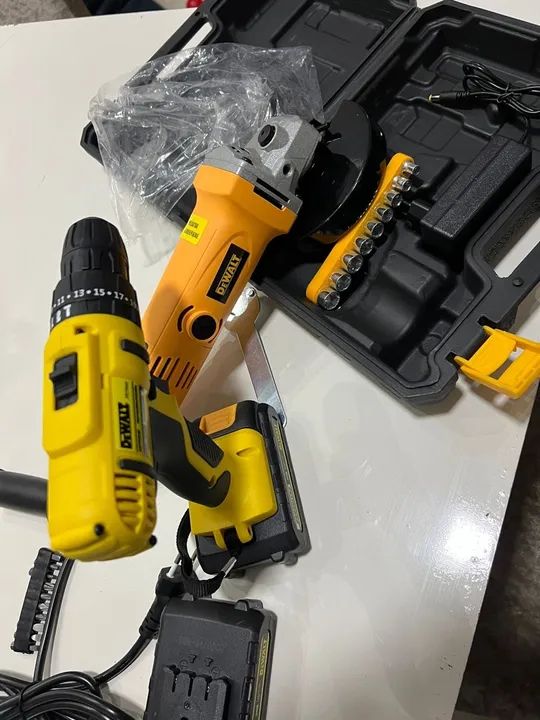 Parafusadeira dewalt 20v e esmerilhadeira ( as duas 589 aceito cartão  - Foto 3