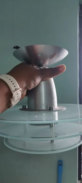 LUMINÁRIA DE TRÊS PRATOS  - Foto 3