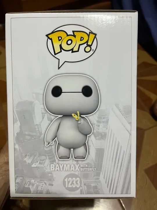 Funko Pop raro do Baymax With Buttefly 1233 Diamond, Chase e Exclusive Original. - Foto 4