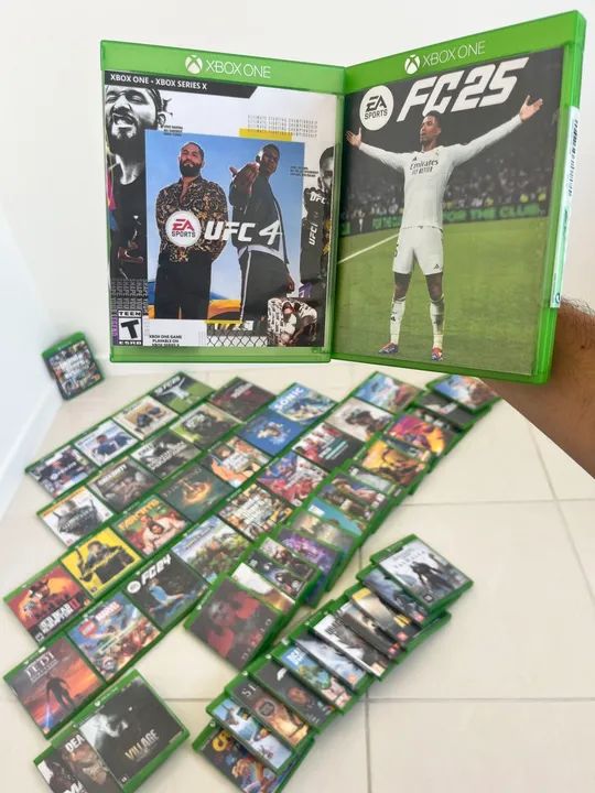 Jogos xbox one e series fc fifa 25 ufc4