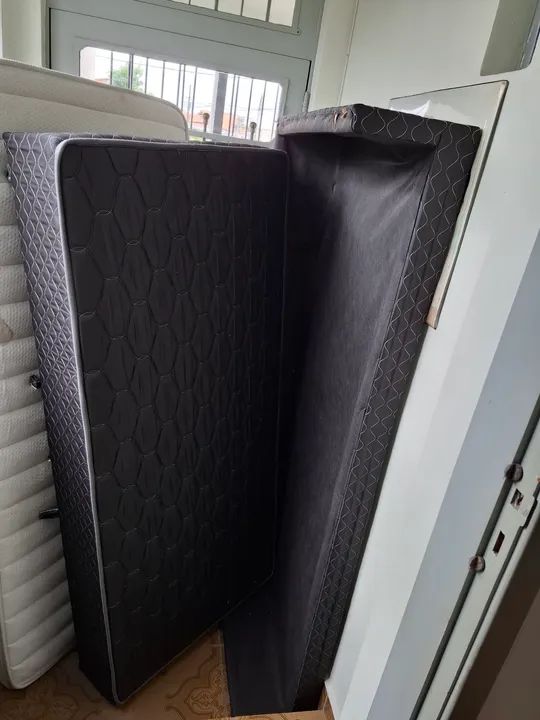 Cama Box solteiro + colchão - Foto 4