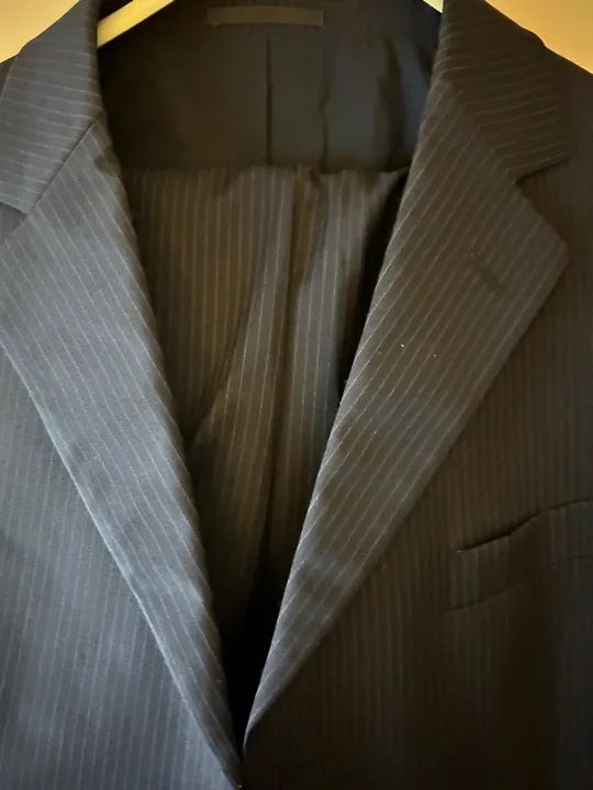 Terno Ermenegildo Zegna Listrado Azul