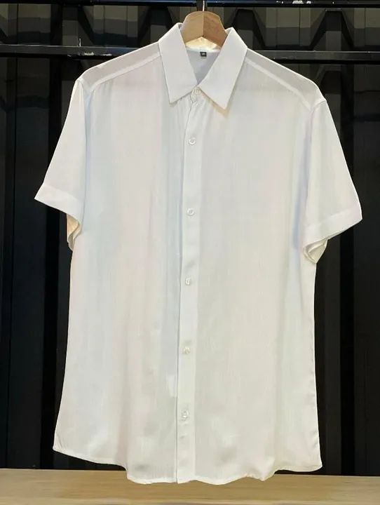 Camisa de botão Viscose